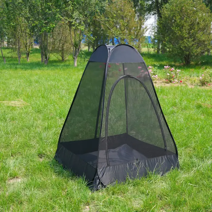 Tente anti-moustiques de pêche et de camping à ouverture rapide pour l'extérieur