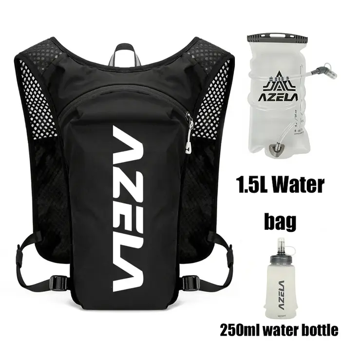 5L sac de vélo en plein air Trail course ultraléger sac à dos hydratation Jogging gilet hommes respirant Marathon