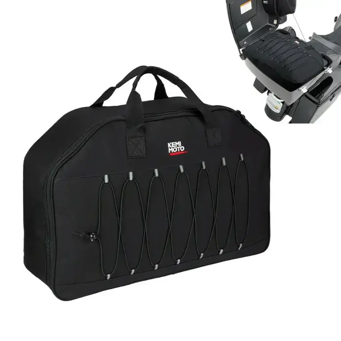 KEMITOUR Tour Pack organisateur voyage-Paks sac à bagages à doublure souple pour Street Glide Electra