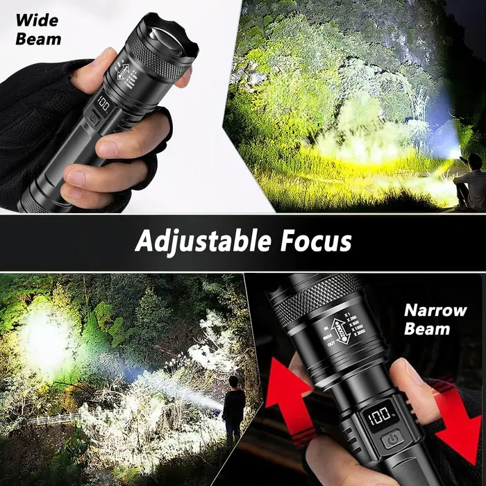 Lampe de poche LED Rechargeable