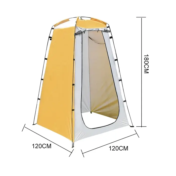 Tente de bain de douche de Camping en plein air pliante Protection UV