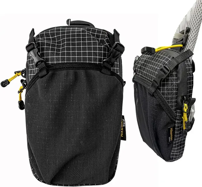 Pochette à bandoulière pour sac à dos - Sacoche pour smartphone, pochette étanche à fixer sur la san