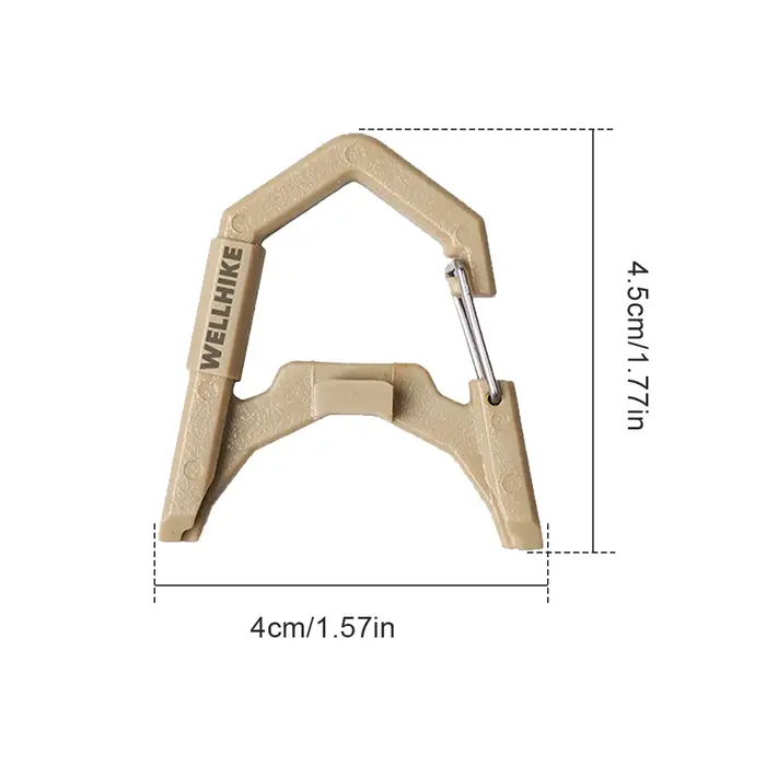 GZ-Mousqueton ABS pour lampe de camping, lanterne à ressort, accessoires d'éclairage