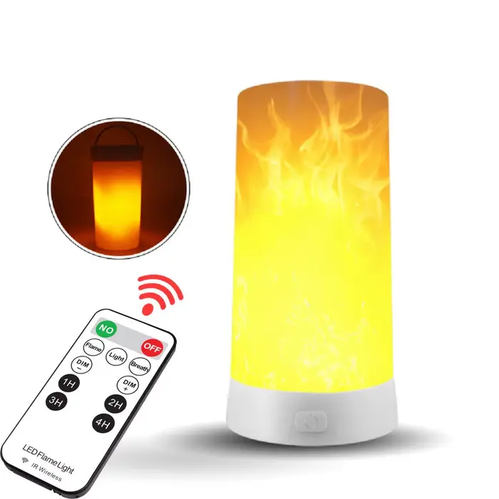 Lampe à flamme LED Rechargeable par USB