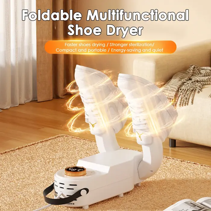 Sèche-chaussures électrique pliable