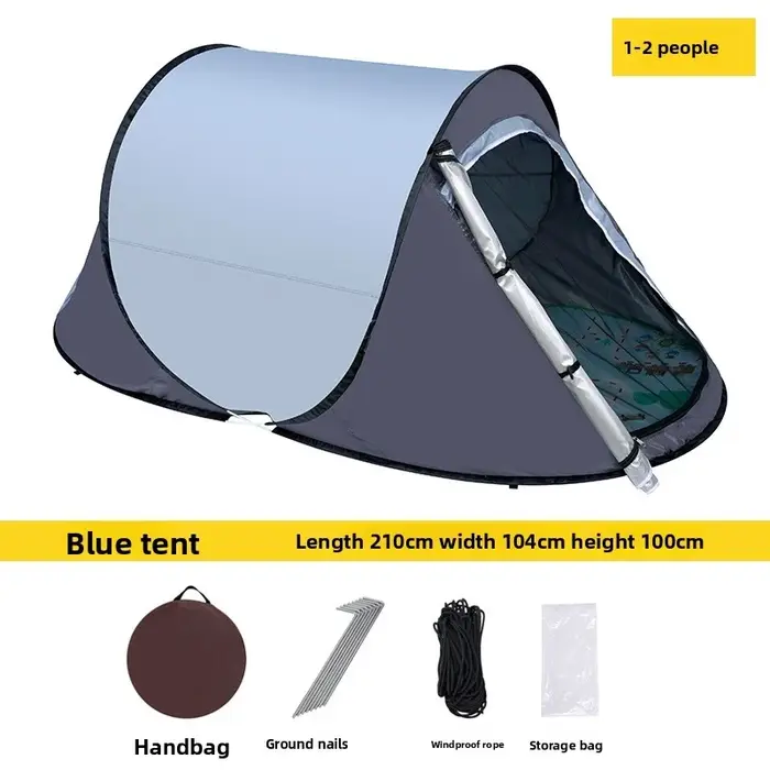 Tente de camping pliable portable d'extérieur