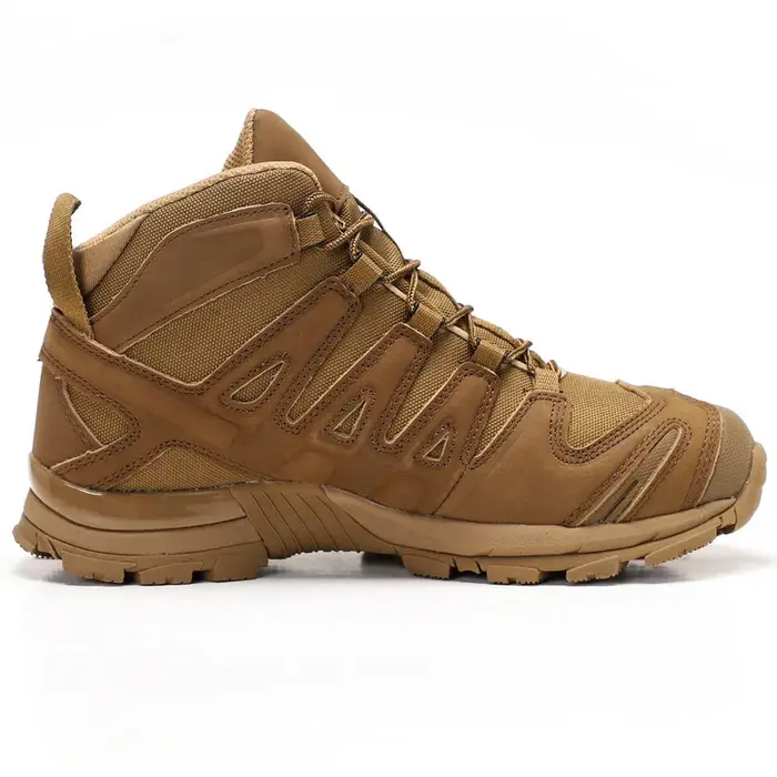 Bottes tactiques militaires imperméables pour hommes, chaussures de sécurité pour le travail dans le