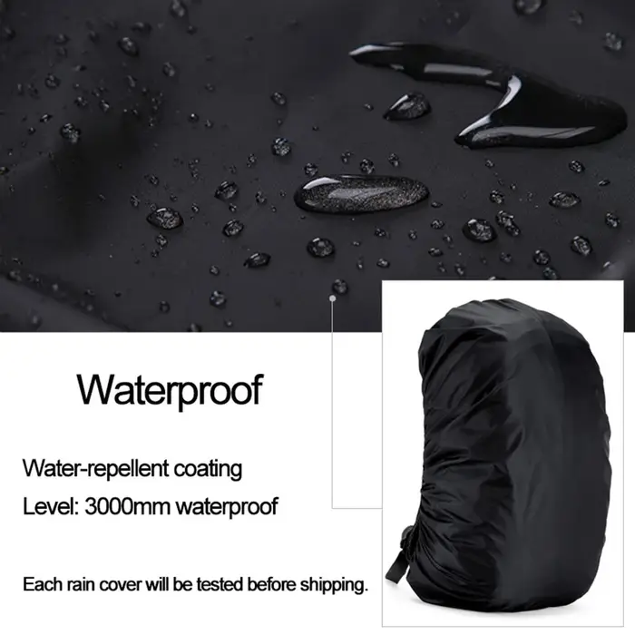 LOOGDEEL sac à dos pratique bouclier de pluie Camping en plein air randonnée sac à dos housse de protection étanche à la poussière sac protégé au soleil