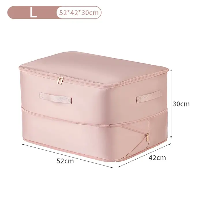 Sac de compression 1 pièce grande capacité pour doudoune et couette, organisateur de bagages pliable