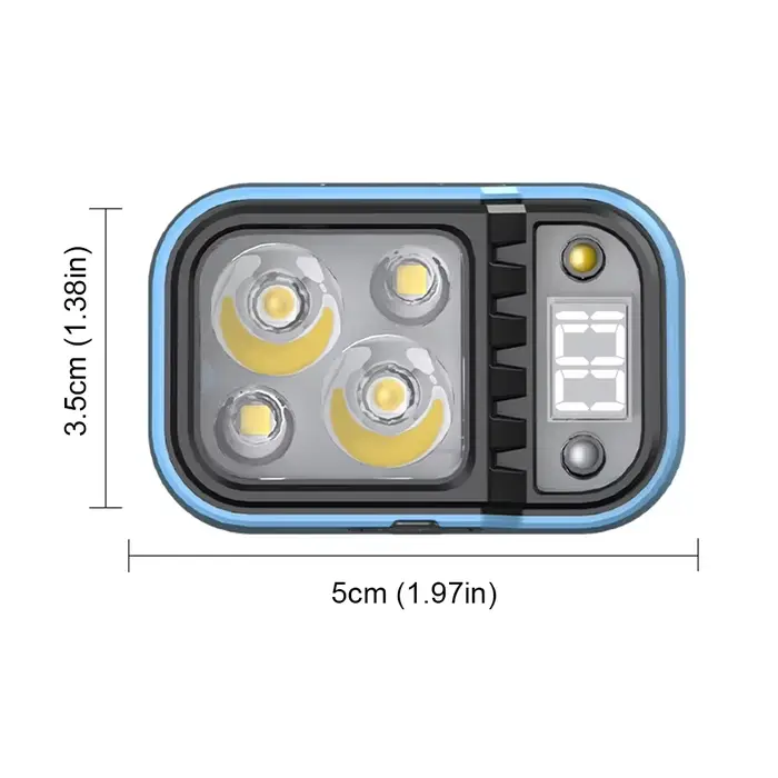 Lampe frontale LED avec capteur de mouvement