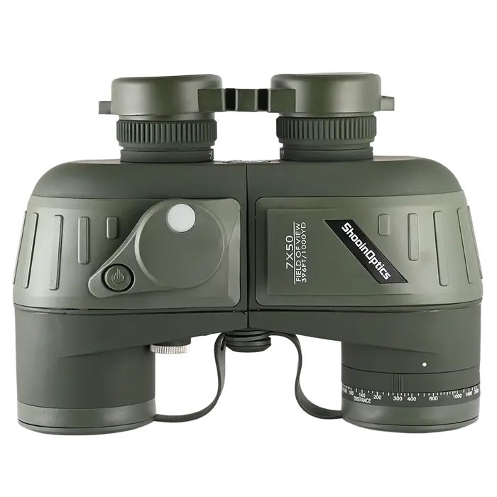 SHOOINOPTICS jumelles 7X50 boussole nautique FMC azote flottant imperméable pour la chasse observation des oiseaux NAVIG