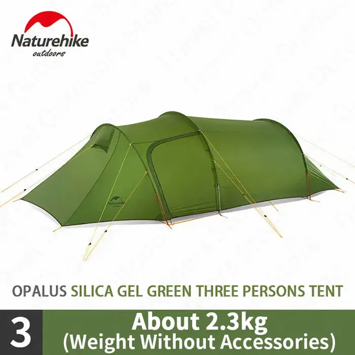 Naturehike – tente Tunnel Barros pour 3 personnes