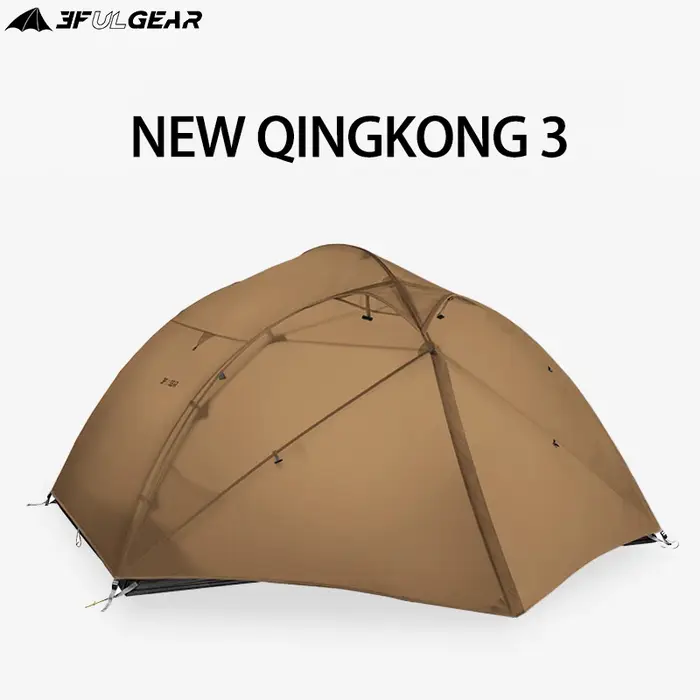 Tente de camping 3F UL Gear Qingkong 3P pour 3 personnes