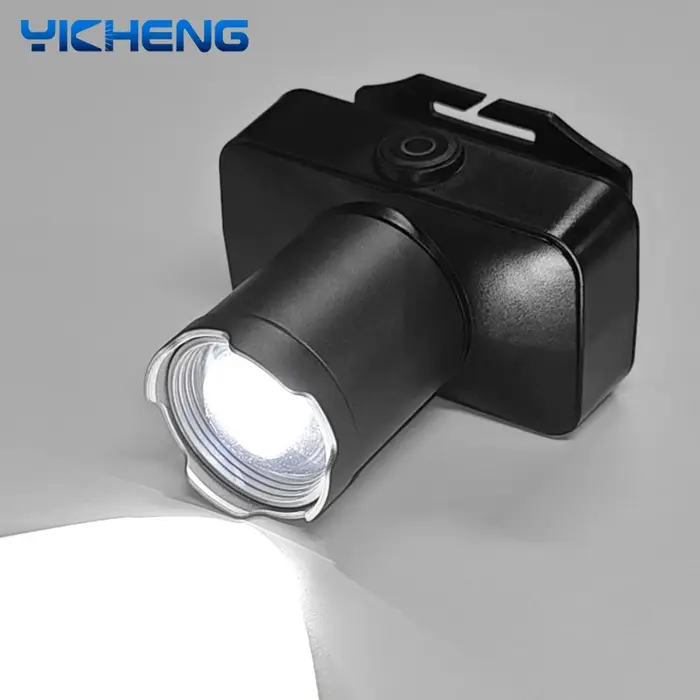Lampe Frontale LED Rechargeable et à Charge Rapide, Projecteur Grand Angle observateur pour le Camping, la html, la Pêche, la Nuit, le Travail en Plein Air