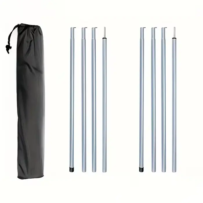 (2m/2pcs) Poteaux de tente réglables