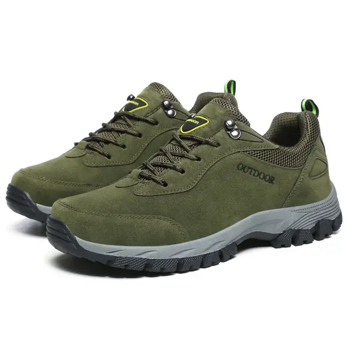 Sz39-49 Chaussures de randonnée confortables pour hommes Baskets toutes saisons prêtes à la traîne