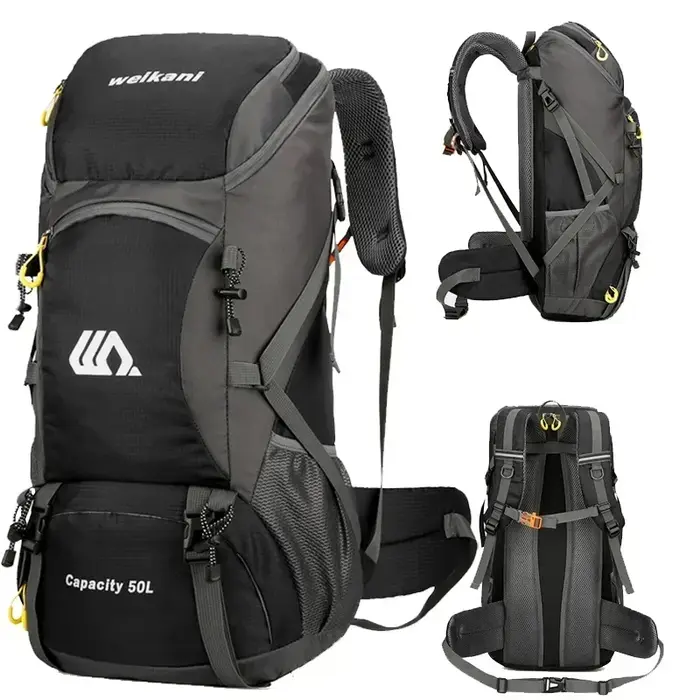 Travel Backpack 50L Waterproof Lightweight Outdoor Hiking