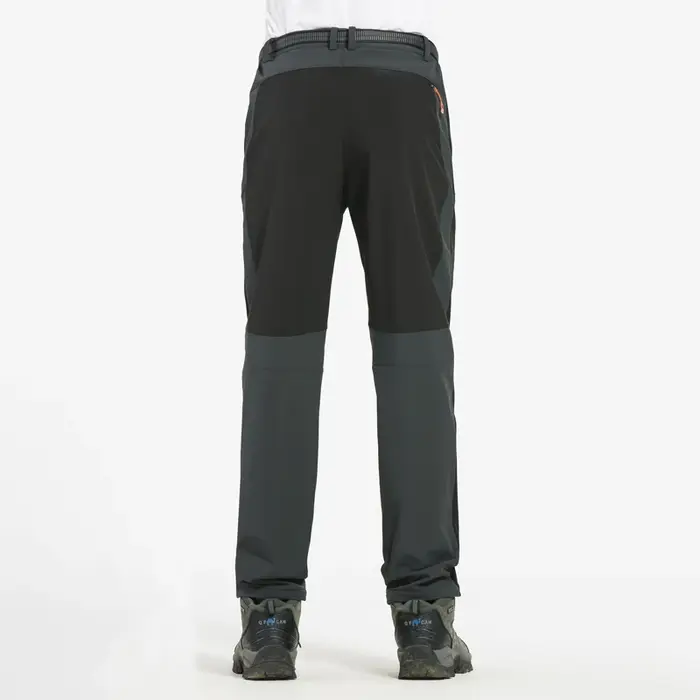 LNGXO – pantalon de randonnée en molleton épais et chaud pour homme, imperméable, coupe-vent, extéri