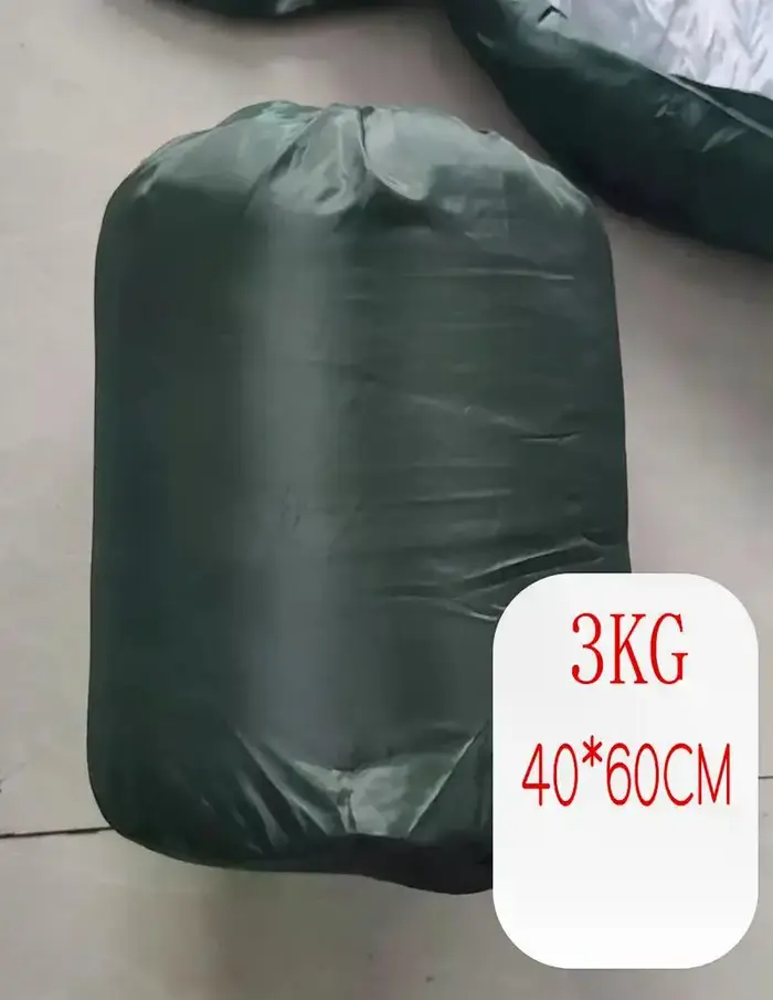 Sac de couchage surdimensionné épais et élargi de 3