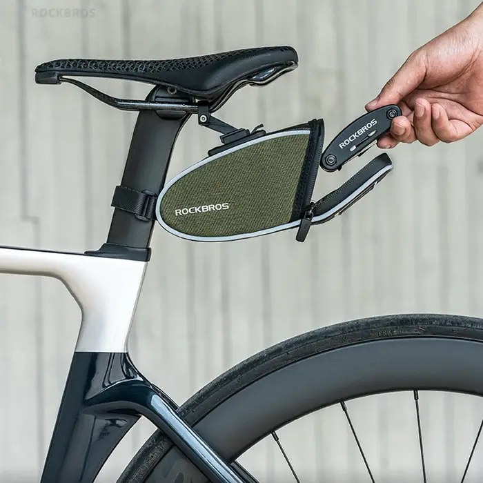 ROCKBROS – sac de selle de vélo Portable