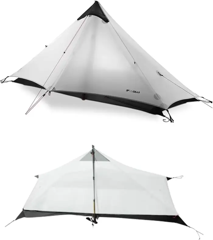 3F UL Gear-Tente de randonnée portable ultralégère