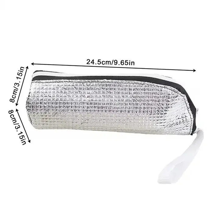 Housse pour bouteille d'eau, sac isotherme pour bouteille d'eau, pochette porte-boissons, sac isolant pour les voyages, les sorties de fitness