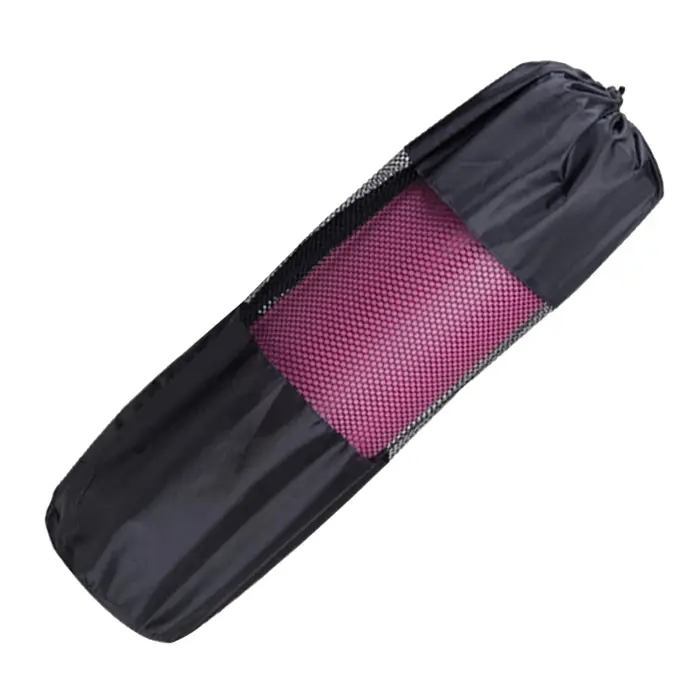 Sac à dos noir de Yoga, imperméable, en Nylon, avec ceinture ajustable