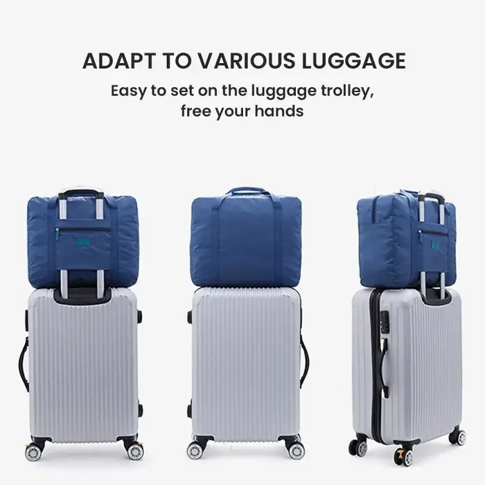 Sac de voyage pliable, sac de voyage léger pour femmes et hommes