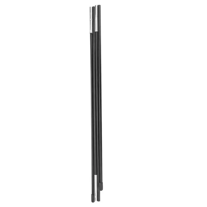 Poteau de Support de tente Double en fibre de verre, multi-sections, pliable, Portable, 7MM, un avec