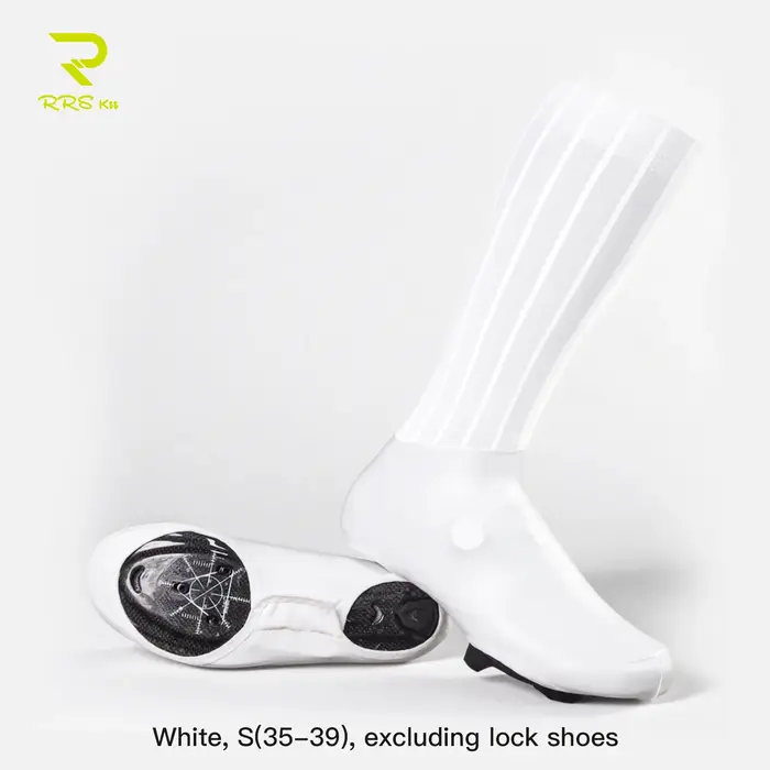 Couvre-chaussures de cyclisme Rrskit, aérodynamiques, légers, élastiques, en PU, coupe-vent, impermé