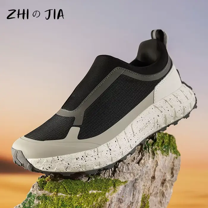 Chaussures de course tout-terrain à enfiler pour hommes