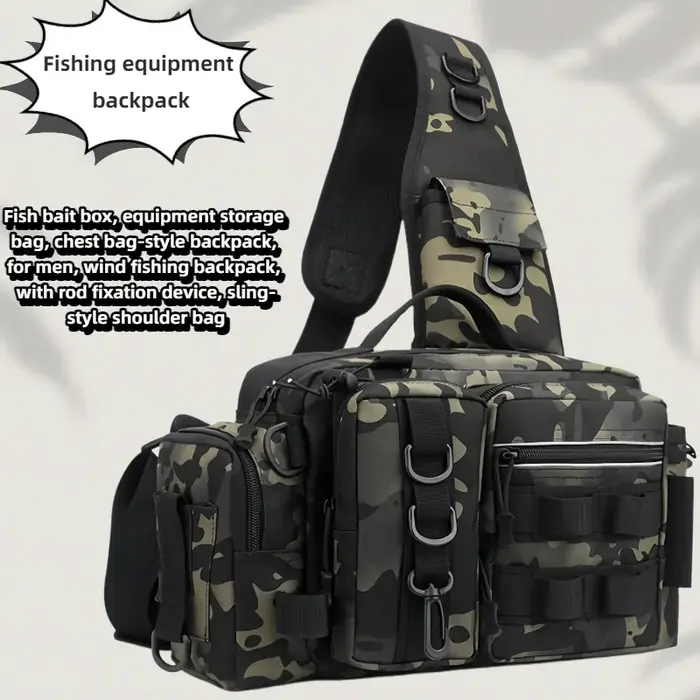 Sac à dos de pêche pour homme
