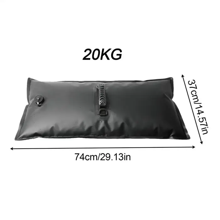 Sac lesté pliable avec poignée pour pieds de tente, stabilisateurs de base portables pour auvent extérieur, toile de fond de fête, plage