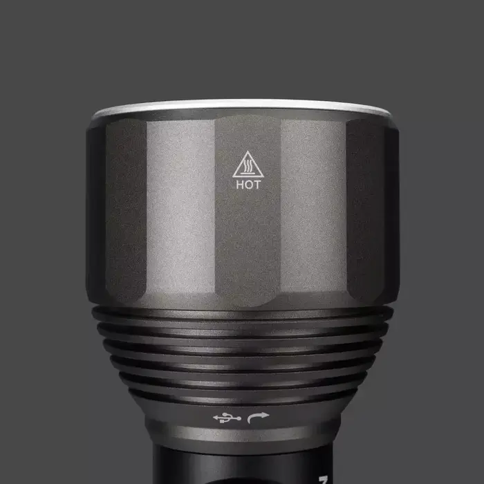 Lampe torche puissante NexTool pour l'extérieur, 2000lm, LED rechargeable, 380m, étanche IPX7, 5 mod