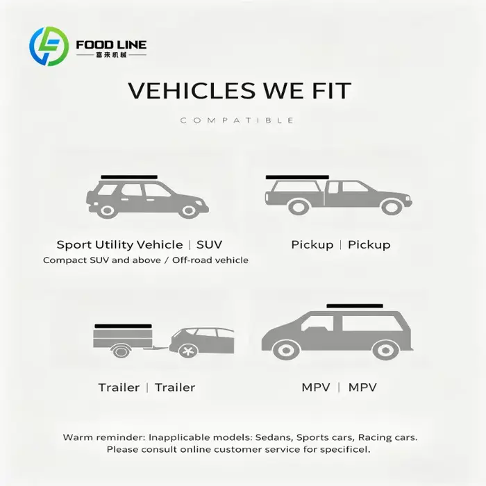Tente de toit personnalisée pour voiture - Imperméable