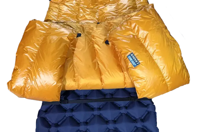 Sac de couchage en duvet d'oie Jolmo Lander, couettes en duvet, camping, couette supérieure, envelop