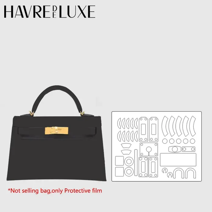Film de protection pour sac, film métallique pour Kelly20 25 28 32 35, film métallique anti-usure, a
