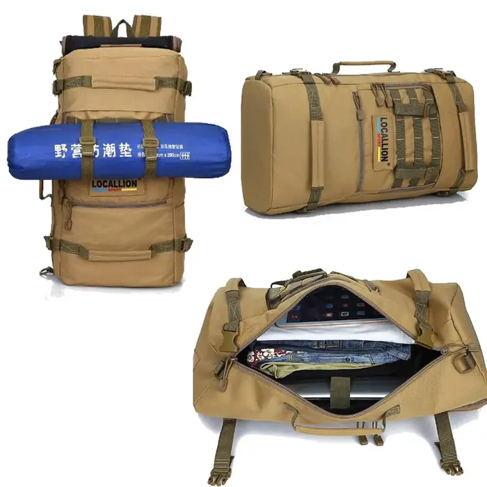 Sac à dos militaire tactique de 50l pour homme