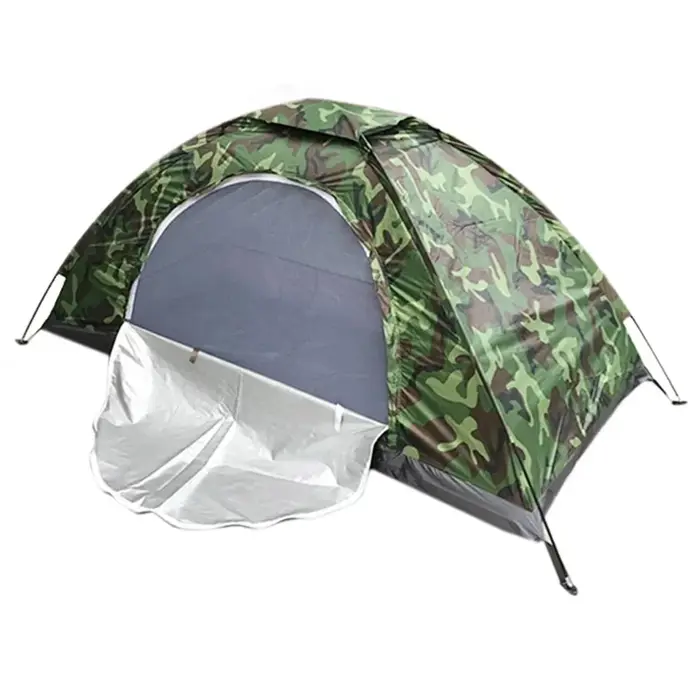 SPORTFUNSF-Tente de camping ultralégère et portable, avec revêtement anti-UV, étanche, pour voyage, 