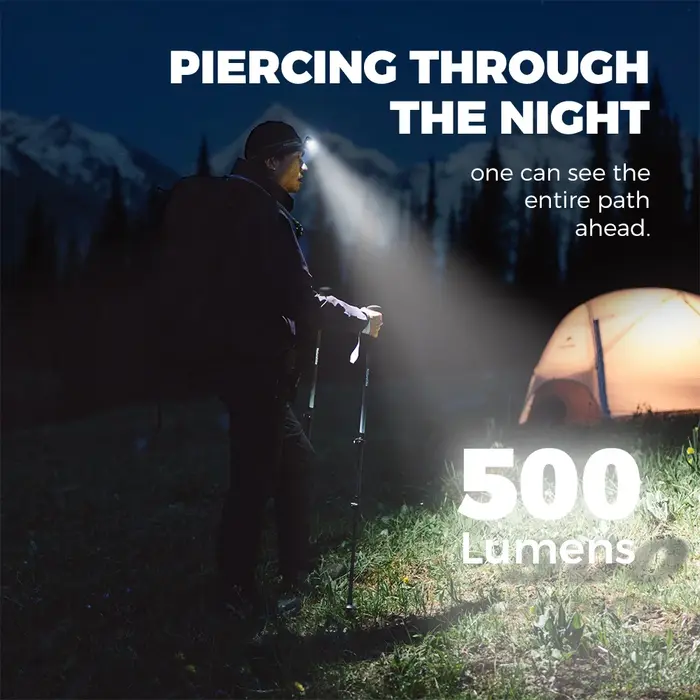Naturehike Star Island Max lampe frontale Camping en plein air randonnée pêche escalade capteur étanche Rechargeable Super lumineux phare