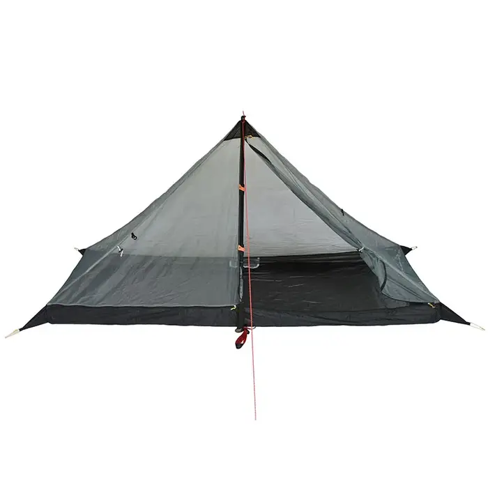 Tente Dakota idale légère, angle de jambe de force, intérieur adapté à la plupart des portes en T, conception de 340g, 3 saisons