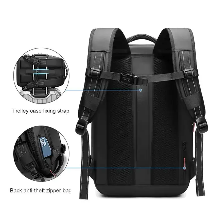 Sac à dos de voyage à Compression sous vide