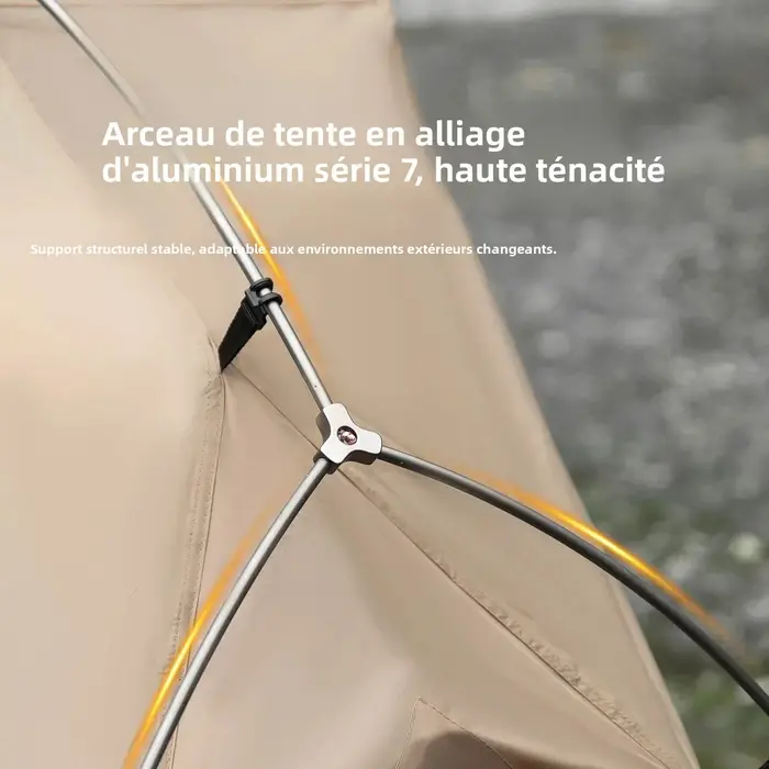 MOUNTAINHIKER 2026 Tente de camping individuelle imperméable et multifonctionnelle pour la randonnée et les voyages