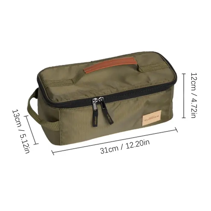Sac de rangement isotherme pour couverts de camping