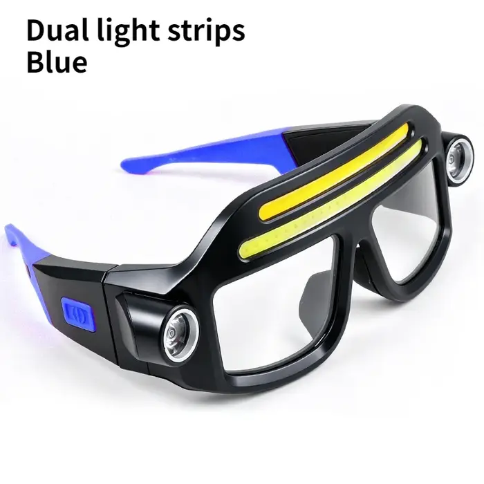 Lampe frontale LED COB rechargeable TYPE C, étanche, légère, à angle réglable, pour l'entretien et l