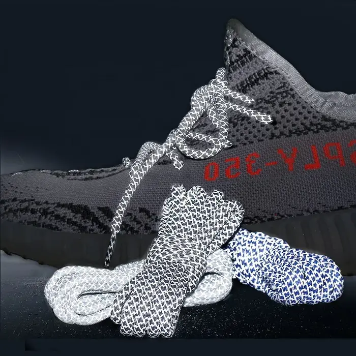1 paire de lacets ronds de qualité supérieure 3M