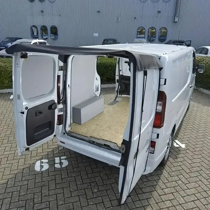 Auvent de porte arrière étanche pour camping-car