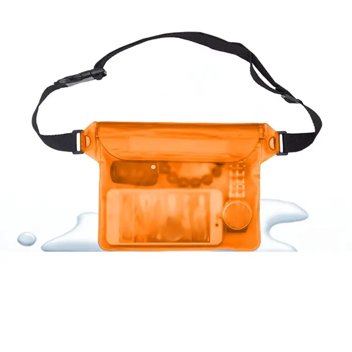 Sac de rangement étanche pour téléphone portable pour la natation