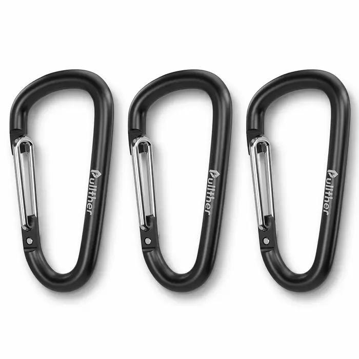 Porte-clés mousqueton, équipements de camping, accessoires, accessoires tactiques, outil EDC, équipe