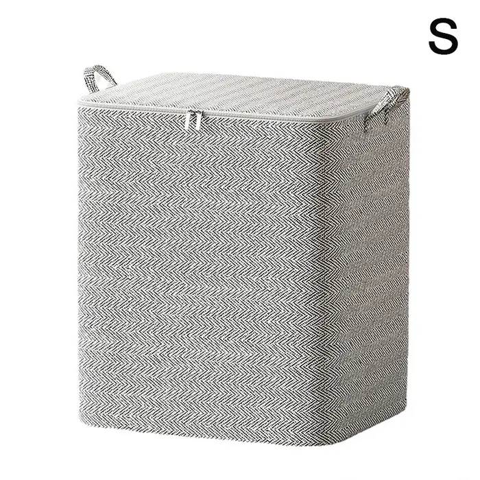 Sac de rangement pour vêtements de grande capacité avec poignée robuste pour la literie et les couvertures